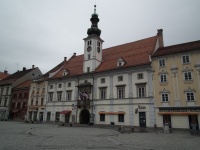 renesanční balkn radnice